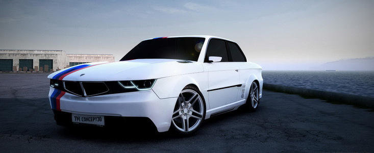 Inapoi in viitor: Tuning futuristic pentru clasicul BMW E30 Inapoi in viitor: Tuning futuristic pentru clasicul BMW E30