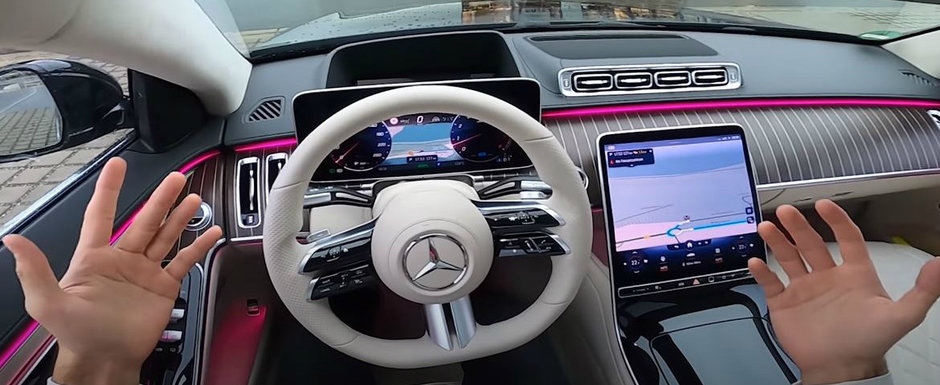 Inca o dovada ca noul S-Class este la ani lumina de A8 si Seria 7. VIDEO de la volanul limuzinei momentului Inca o dovada ca noul S-Class este la ani lumina de A8 si Seria 7. VIDEO de la volanul limuzinei momentului