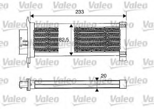 Incalzitor independent autovehicul RENAULT SCENIC II (JM0/1) (2003 - 2009) VALEO 812235 piesa NOUA
