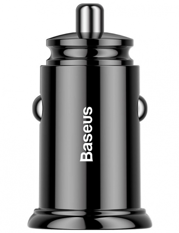 Incarcator Auto Baseus Circular PPS Universal Smart Car Charger USB Quick Charge 4.0 QC 4.0 Si Type-C PD 3.0 Negru SCP CCALL-YS01