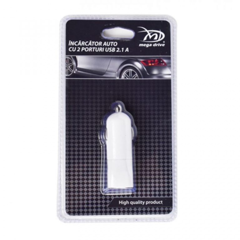 Incarcator Auto Mega Drive 2 Porturi Usb 2.1A 98512