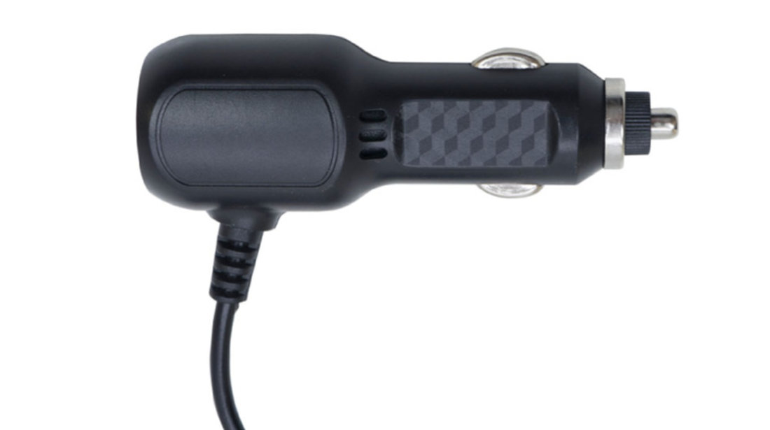 Incarcator auto PNI cu mufa mini USB 12V/24V - 5V 1.5A, pentru DVR auto, lungime cablu 3.5m PNI-MINIU1A