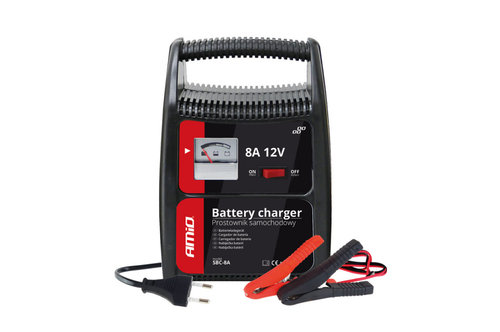 Incarcator Baterie Auto 8a, 12v Amio Sbc-8a 02086