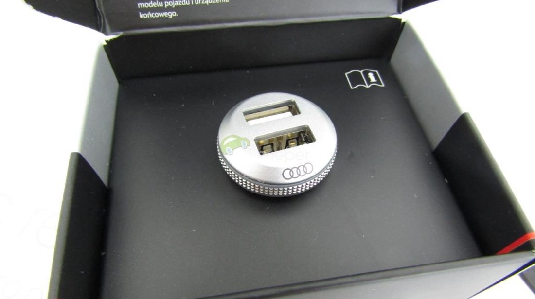 Incarcator bricheta USB - Dublu Original Audi