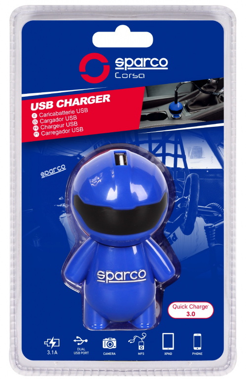Incarcator Sparco Mr. Pilot Cu USB SPC4216/BZ