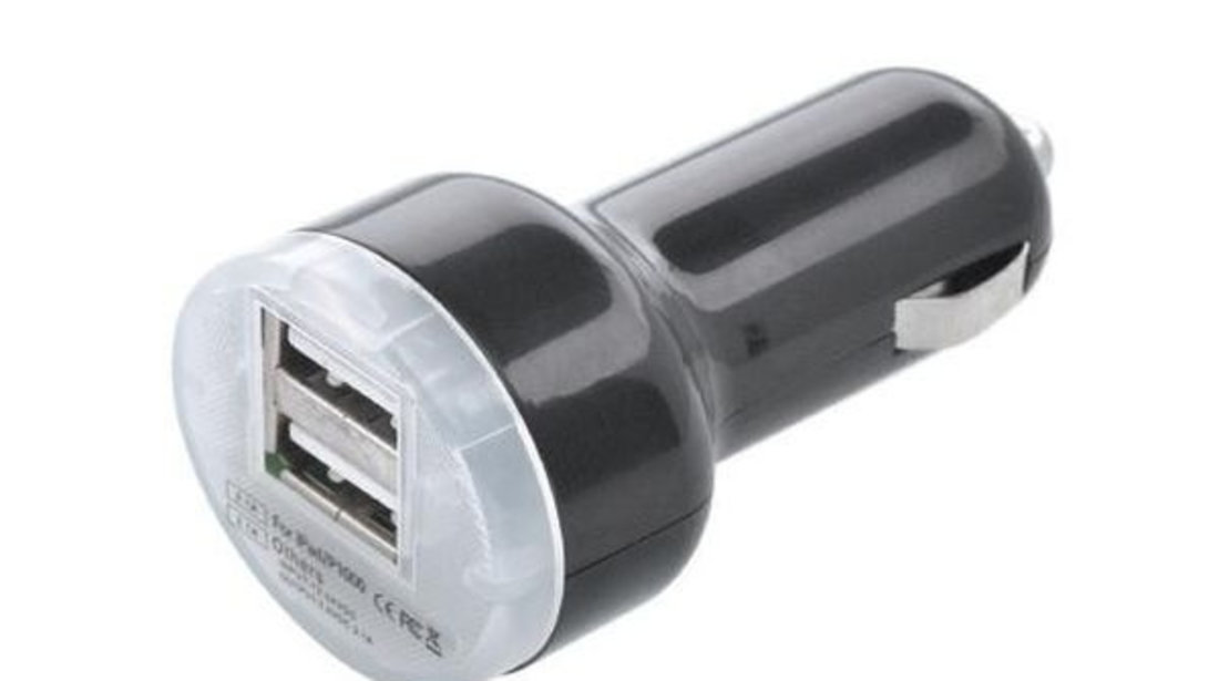 Incarcator Universal/Stecher Priza bricheta cu 2 porturi USB, Automax cod intern: DZHC4DBBM