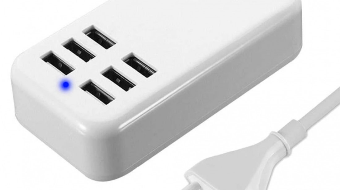 Incarcator Usb 6 Porturi 2A 20W-6USB