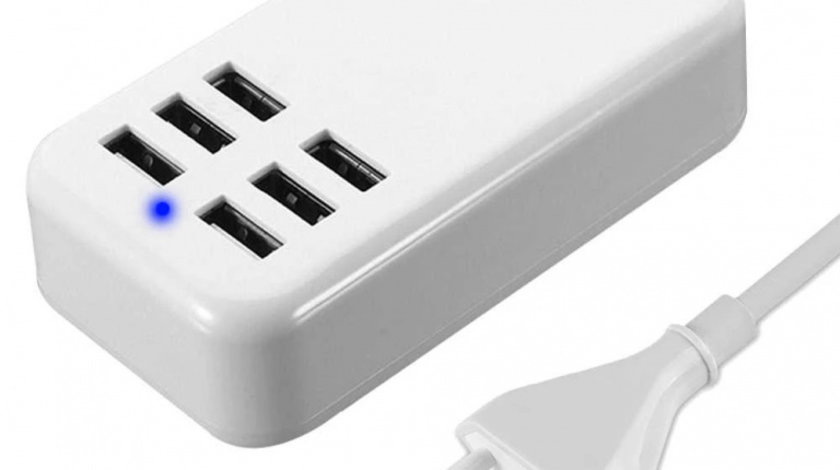 Incarcator Usb 6 Porturi 2A 20W-6USB