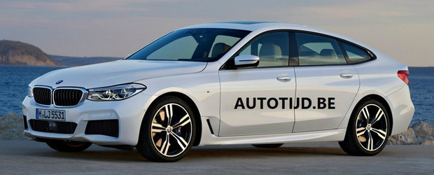 Incep sa apara tot mai multe imagini cu cel mai ciudat BMW al momentului: Seria 6 GT