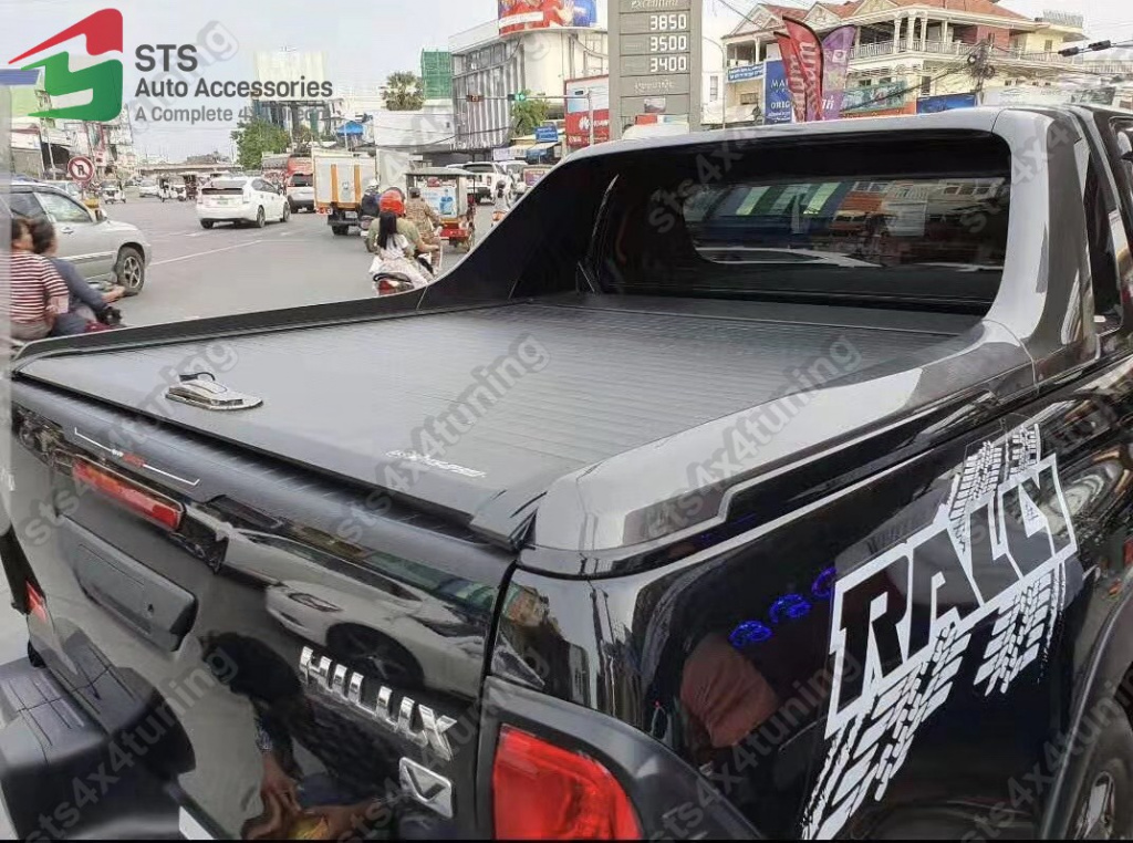 INCHIDERE BENA ROLLER ALUMINIU TOYOTA HILUX REVO 2016-2024 BK