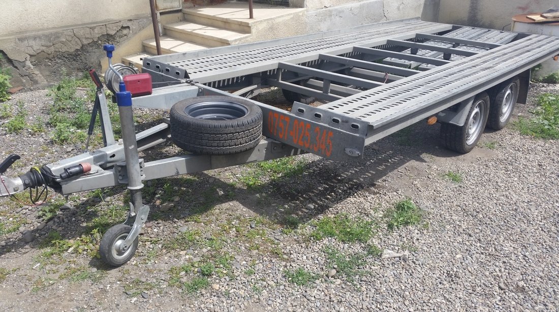 Inchiriez trailer / platforma auto 2400 kg