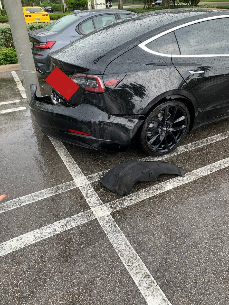 Incident Tesla Model 3