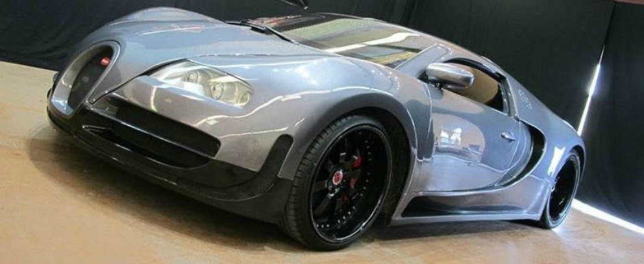 Incredibil, dar adevarat. Un american a platit 60.000 de dolari pe replica unui Bugatti Veyron Incredibil, dar adevarat. Un american a platit 60.000 de dolari pe replica unui Bugatti Veyron