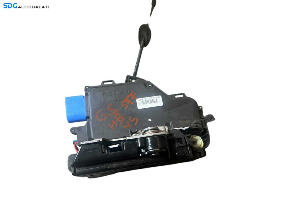 Incuietoare Broasca de pe Usa Portiera Stanga Fata Sofer Volkswagen Touran 2003 - 2010 Cod 3D1837015AB [V0535]