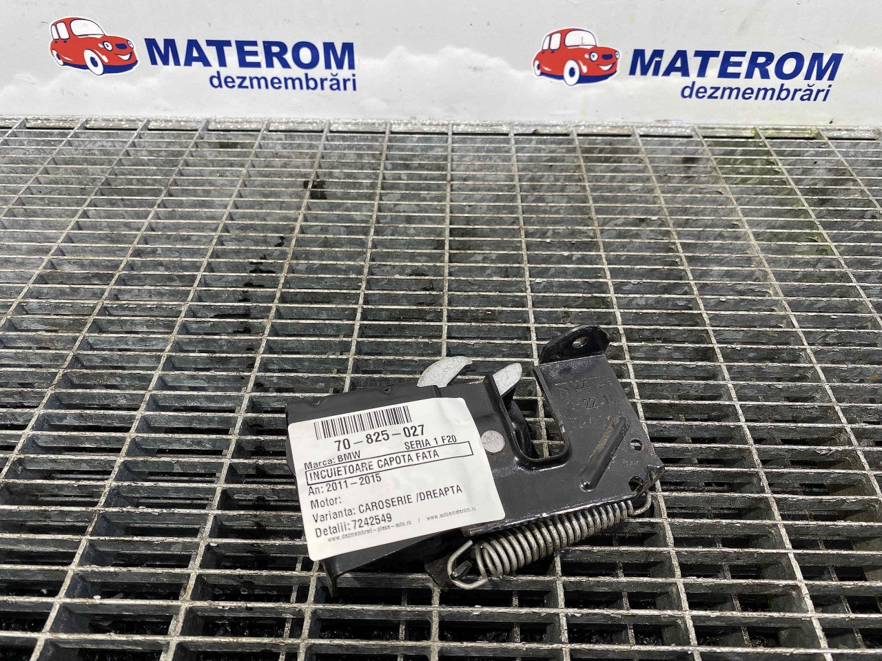 INCUIETOARE CAPOTA FATA BMW SERIA 1 F20 
