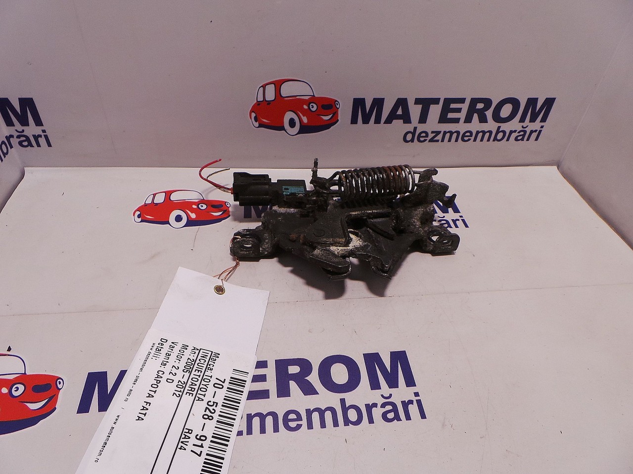 INCUIETOARE CAPOTA FATA TOYOTA RAV4 2.2 D - (2006 2012)