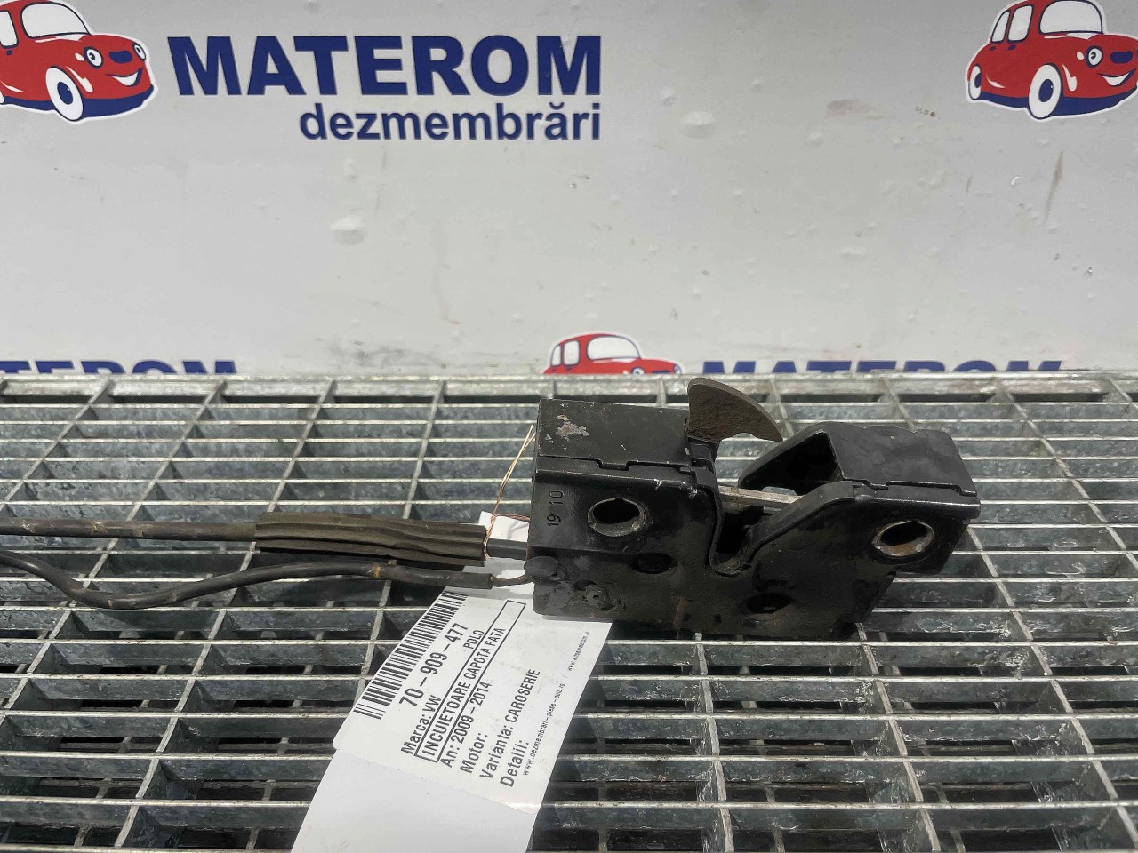 INCUIETOARE CAPOTA FATA VW POLO - - (2009 2014)