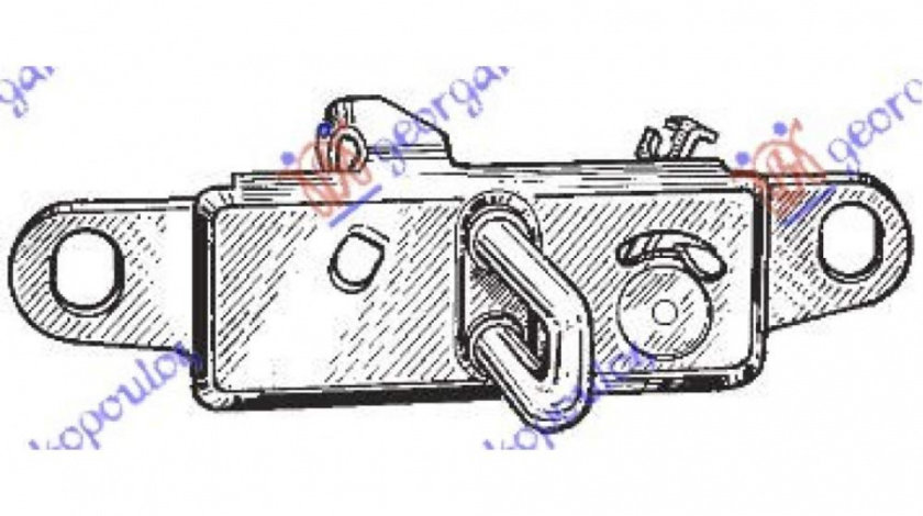 Incuietoare Capota - Fiat Punto 1999 , 51741255
