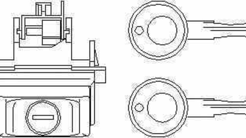 Incuietoare haion VW POLO 86C 80 TOPRAN 111 309