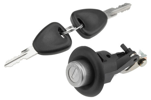 INCUIETOARE PORTBAGAJ, DACIA SANDERO 2008-/2 KLUCZYKI W KOMPLECIE/