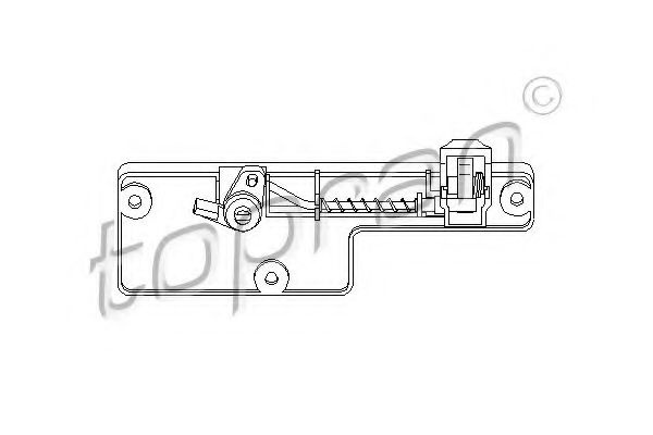 Incuietoare torpedou VW VENTO (1H2) (1991 - 1998) TOPRAN 109 078 piesa NOUA