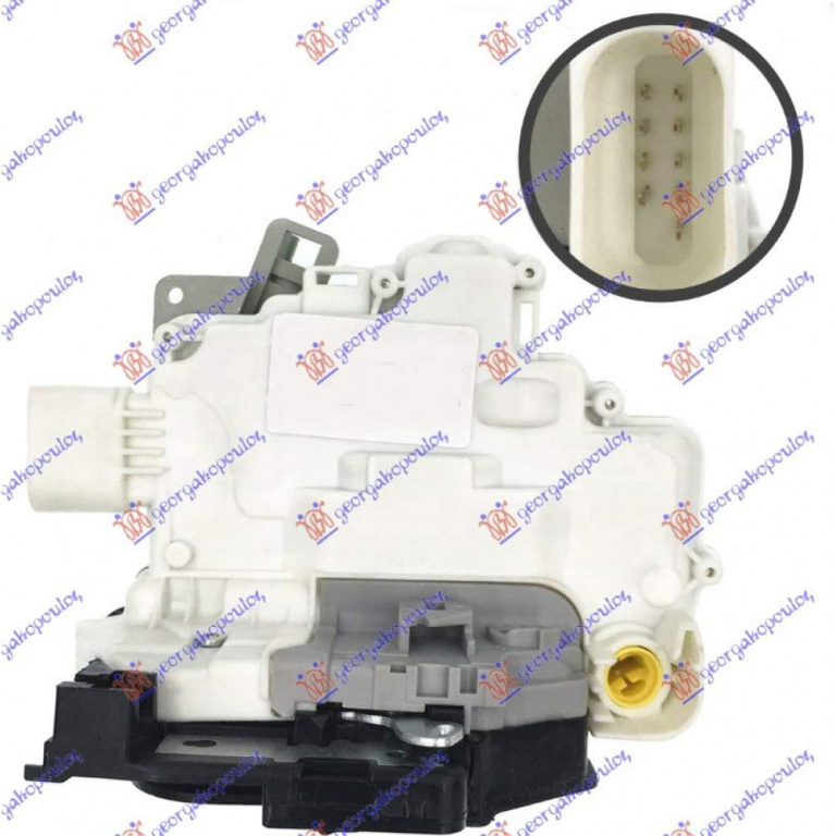 Incuietoare Usa Fata Centralizata 7pin - Audi A4 2011 , 8j1837016a