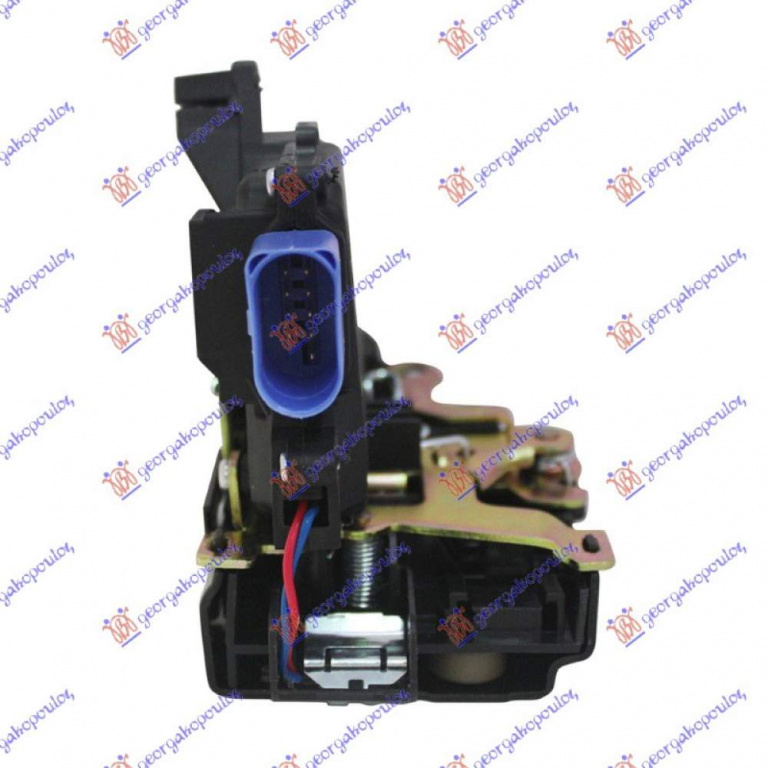 Incuietoare Usa Fata Centralizata 9pin - Vw Touran 2007 , 3d1837015ab