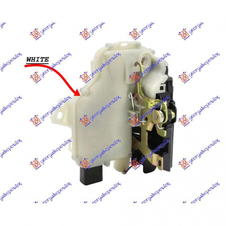 Incuietoare Usa Fata Centralizata - Vw Passat 1997 , 6x1837013c