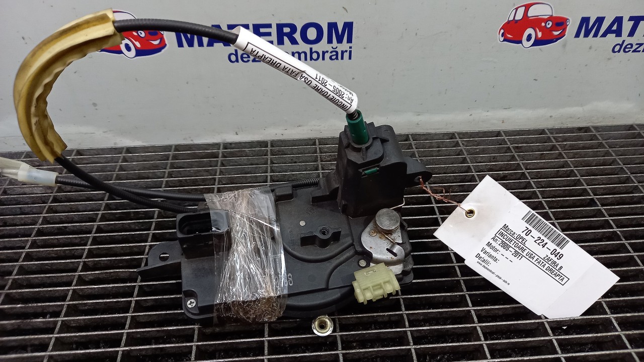 INCUIETOARE USA FATA DREAPTA OPEL ZAFIRA B ZAFIRA B - - (2005 2011)