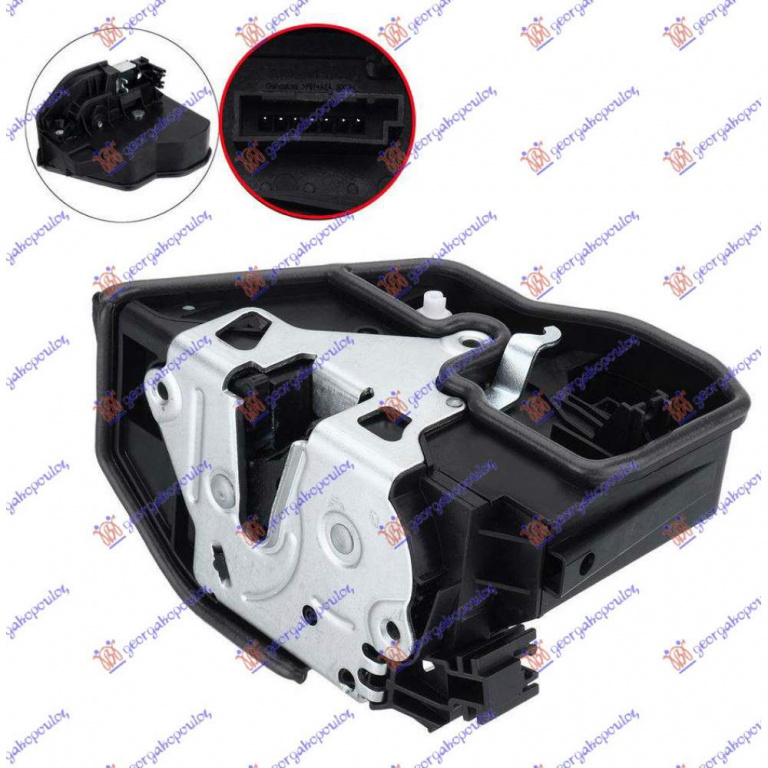 Incuietoare Usa Fata Electrica 5pin - Bmw X5 (E70) 2007 , 51217202143