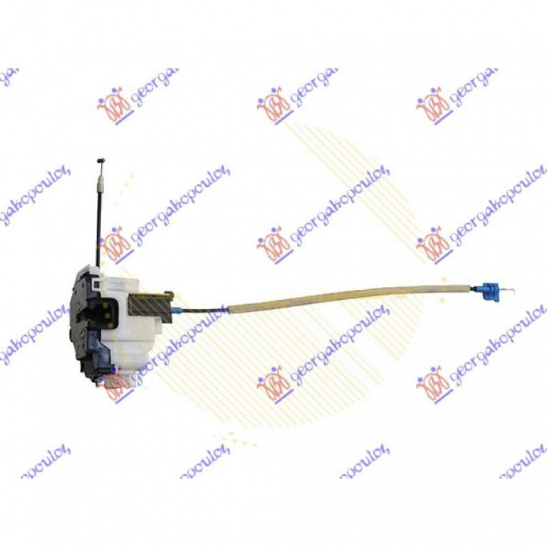 Incuietoare Usa Fata Electrica 6pin - Peugeot Bipper 2008 , 1354708080