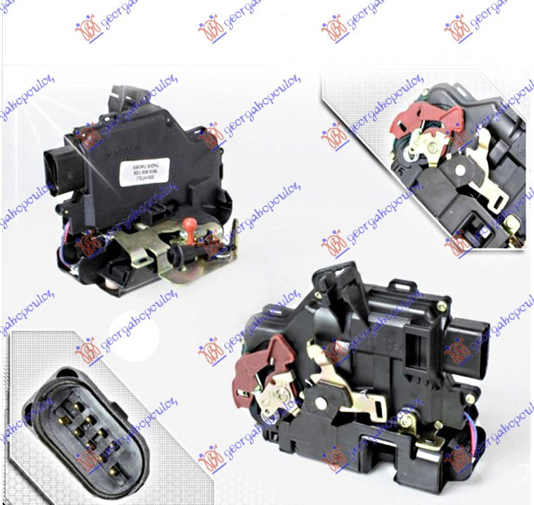Incuietoare Usa Fata Electrica 9pin - Audi Tt 1998 , 8n1837015b