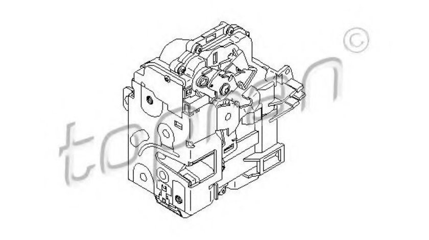 Incuietoare usa SKODA OCTAVIA II (1Z3) (2004 - 2013) TOPRAN 113 509 piesa NOUA