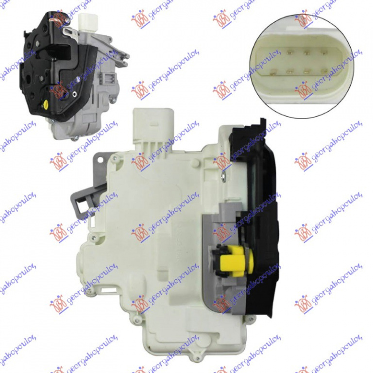 Incuietoare Usa Spate Centralizata -11 7pin - Seat Leon 2005 , 1p0839016