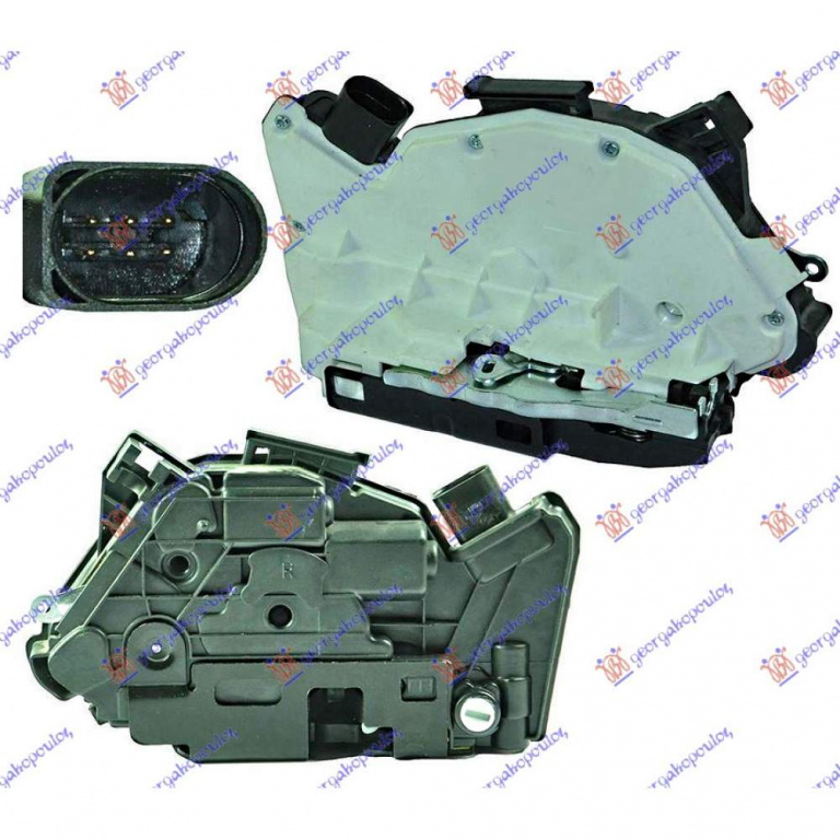 Incuietoare Usa Spate Centralizata 6pin - Seat Mii 2012 , 1s4839016c