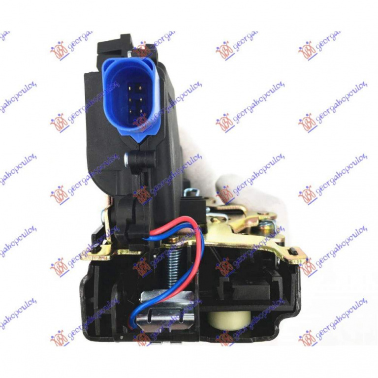 Incuietoare Usa Spate Centralizata 6pin - Vw Cross Polo 2005 , 3b4839016ag