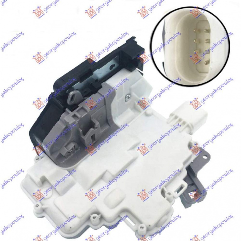 Incuietoare Usa Spate Centralizata 8pin - Audi A5 2007 , 3c4839015a