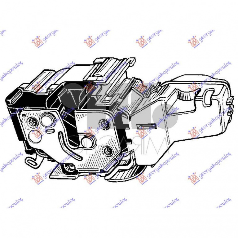 Incuietoare Usa Spate Centralizata - Alfa Romeo 159 2005 , 50502159