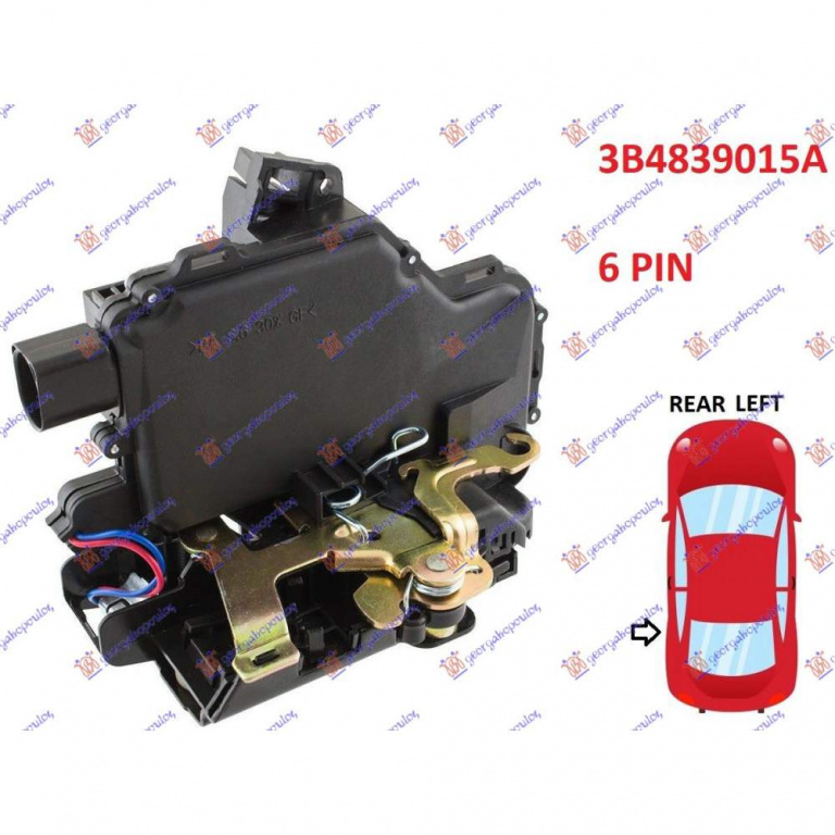Incuietoare Usa Spate Centralizata - Seat Leon 1999 , 3b4839016a