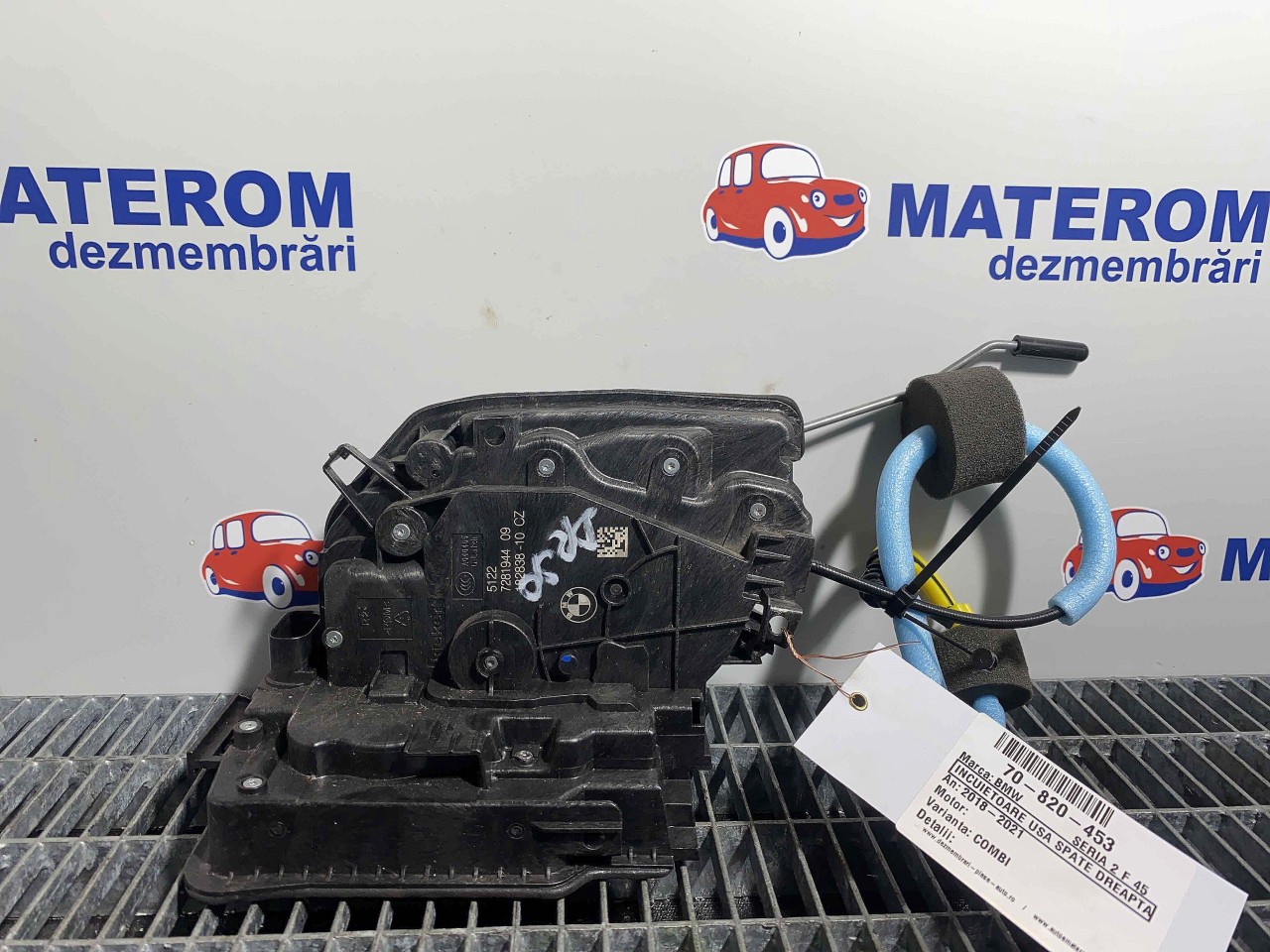 INCUIETOARE USA SPATE DREAPTA BMW SERIA 2 F 45 SERIA 2 F 45 - - (2018 2021)