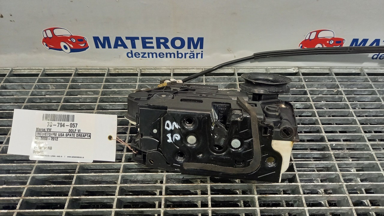 INCUIETOARE USA SPATE DREAPTA VW GOLF VI - - (2008 2012)