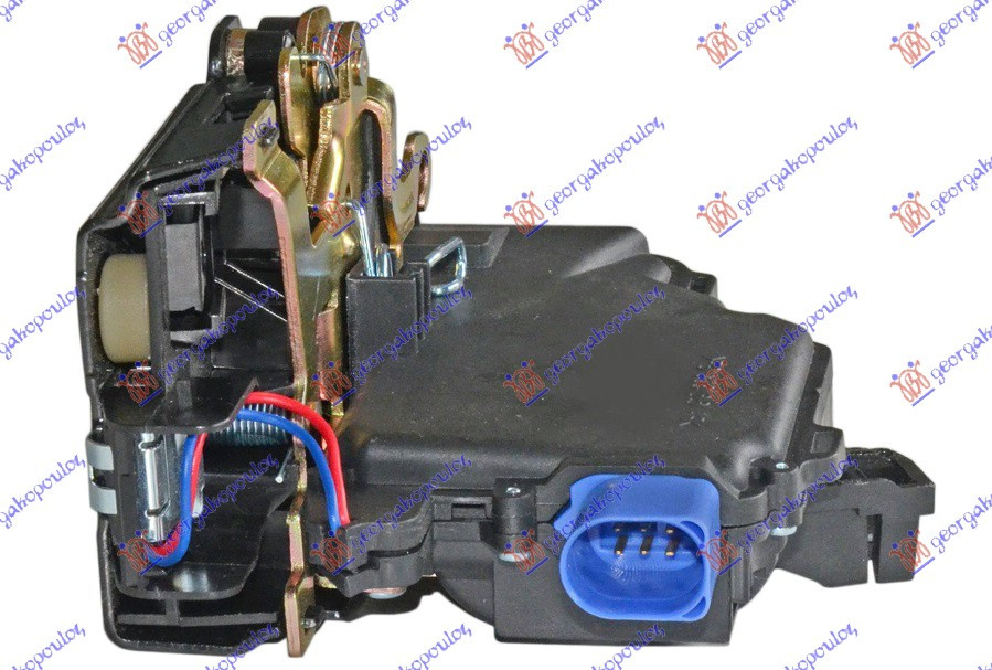 Incuietoare Usa Spate Electrica 6pin - Seat Ibiza 2002 , 3b4839016an