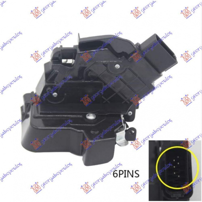 Incuietoare Usa Spate - Ford Fiesta 2002 , 1372480