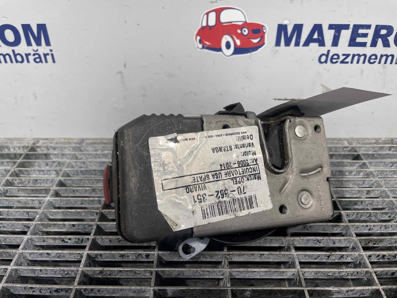 INCUIETOARE USA SPATE STANGA OPEL VIVARO VIVARO - - (2006 2014)