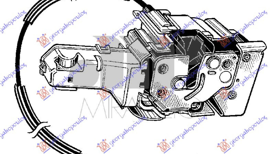 Incuietoare Usa Stanga Fata Alfa Romeo Mito 2008-