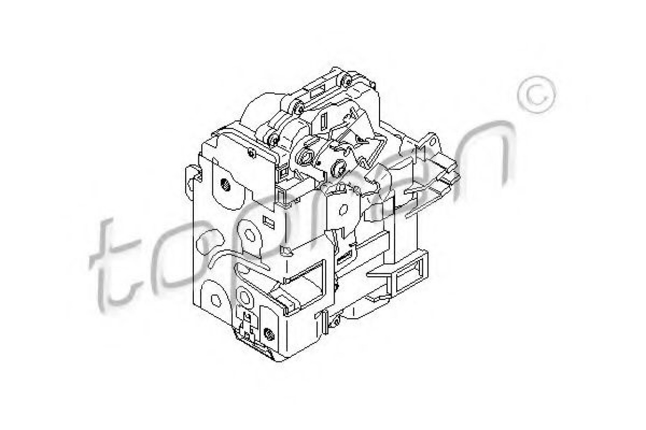 Incuietoare usa VW TOURAN (1T1, 1T2) (2003 - 2010) TOPRAN 113 509 piesa NOUA