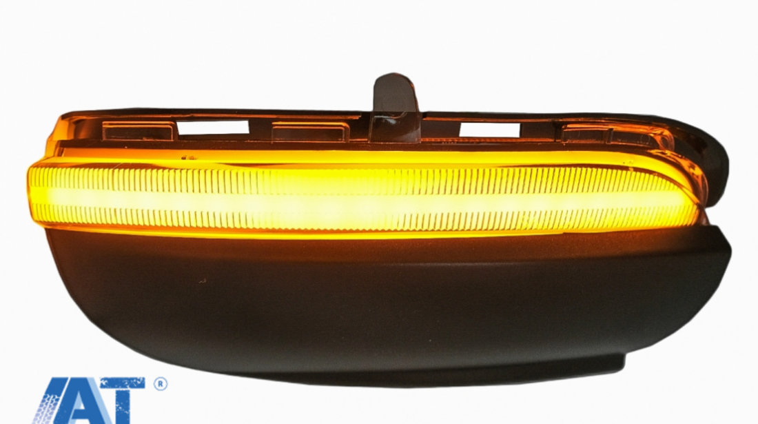 Indicator Dinamic Full LED pentru Oglinda Osram LEDriving DMI compatibil cu VW Golf VI (10.2008-08.2012) Touran I (05.2010-05.2015) Negru