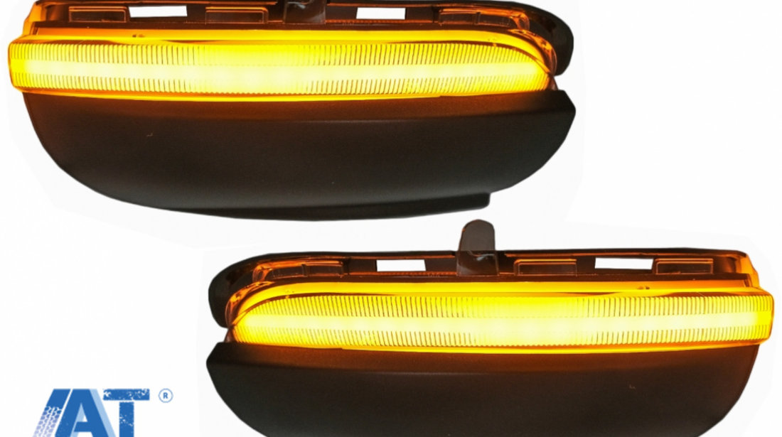 Indicator Dinamic Full LED pentru Oglinda Osram LEDriving DMI compatibil cu VW Golf VI (10.2008-08.2012) Touran I (05.2010-05.2015) Negru