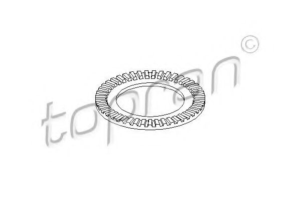 Inel senzor, ABS AUDI A6 Avant (4A, C4) (1994 - 1997) TOPRAN 109 114 piesa NOUA