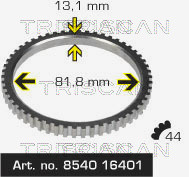 Inel senzor, ABS punte fata (854016401 TRI) FORD